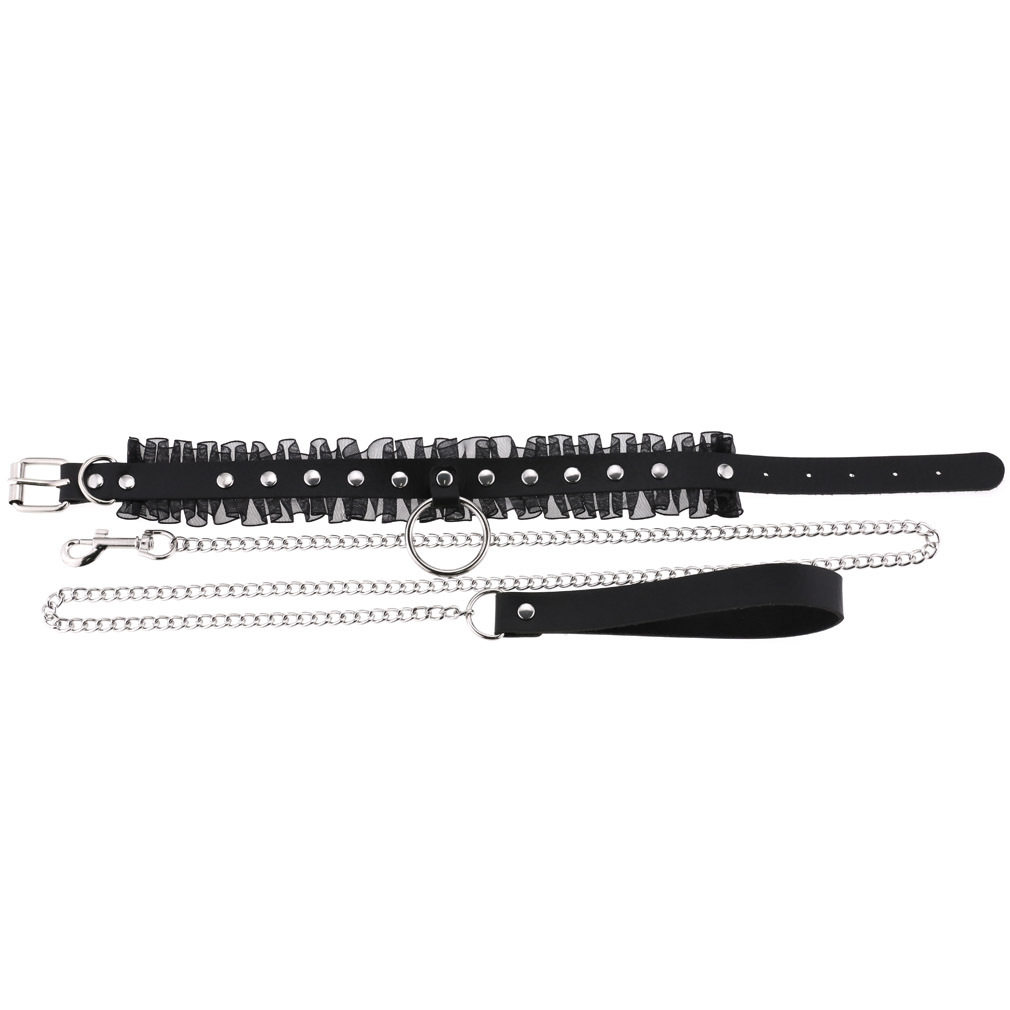 Sexy Lace Spiked Choker Punk C - огляд і ціна Goth Punk Spike Choker