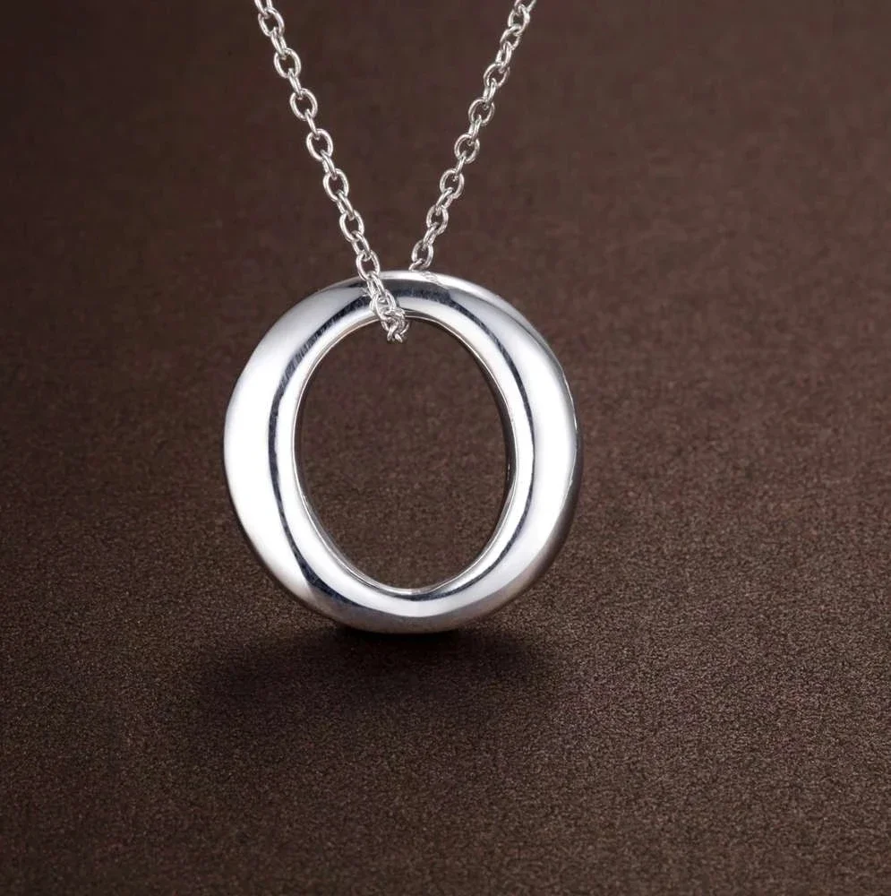 Hot 925 Sterling Silver Simple - огляд і ціна 925 Sterling Silver Chain Necklace Men