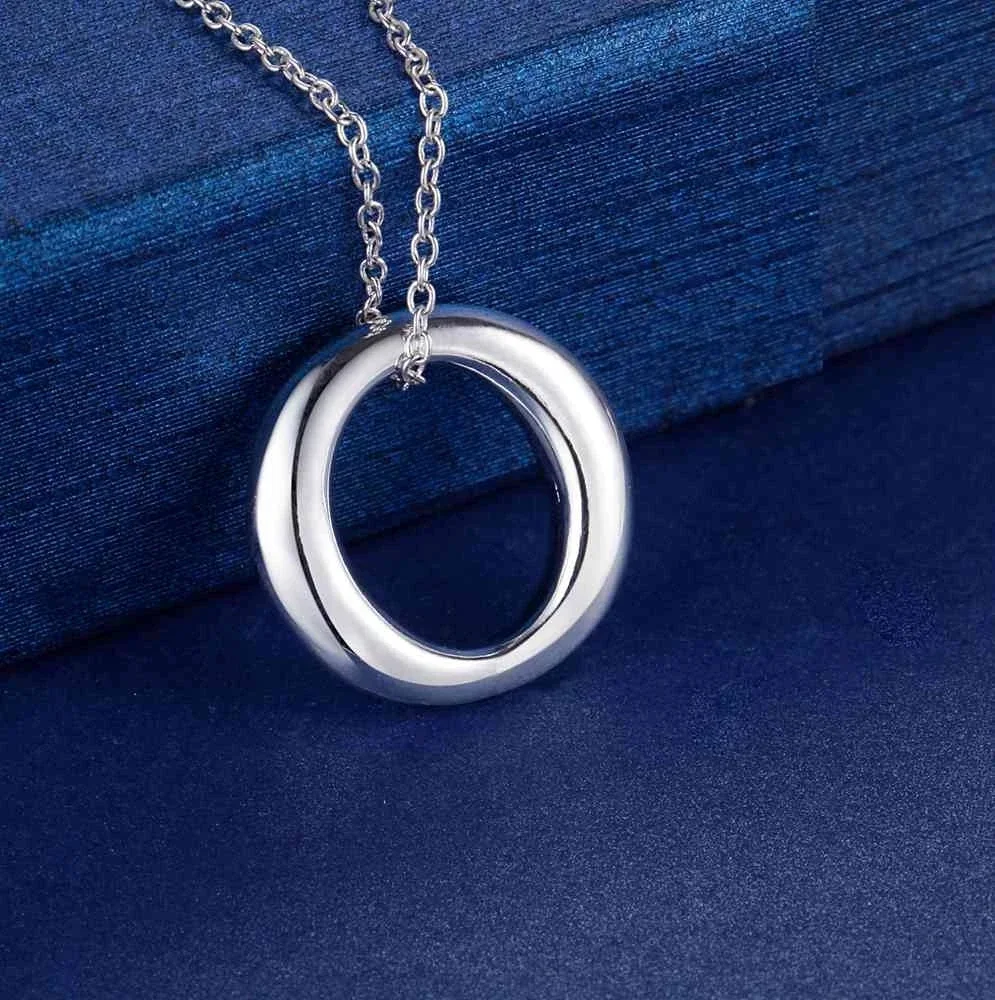 Hot 925 Sterling Silver Simple - огляд і ціна 925 Sterling Silver Chain Necklace Men