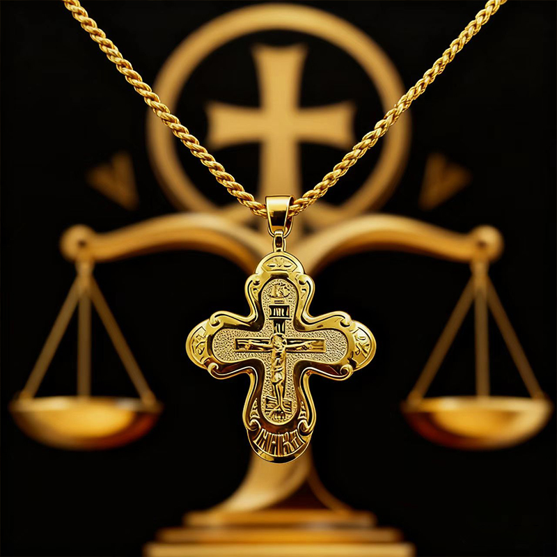 New 2026 Orthodox Pectoral Cro - огляд і ціна Cross Pendant Necklace Gold