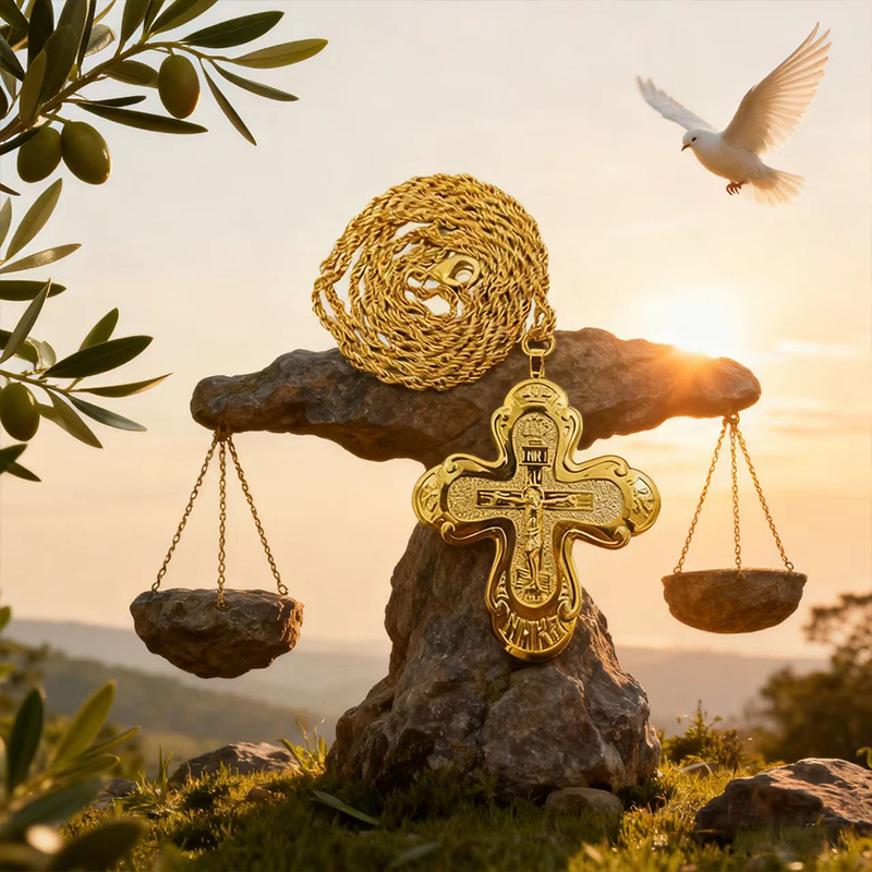 New 2026 Orthodox Pectoral Cro - огляд і ціна Cross Pendant Necklace Gold