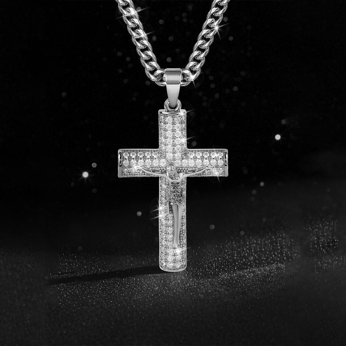 Gold-Plated Cross Necklace for - огляд і ціна Cross Pendant Necklace Gold
