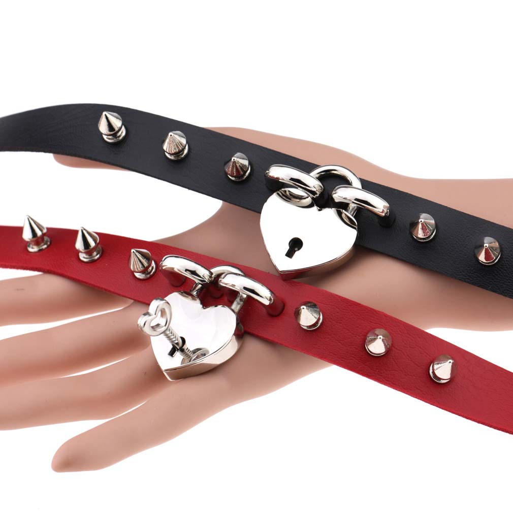 Punk Spike Choker Necklaces fo - огляд і ціна Goth Punk Spike Choker