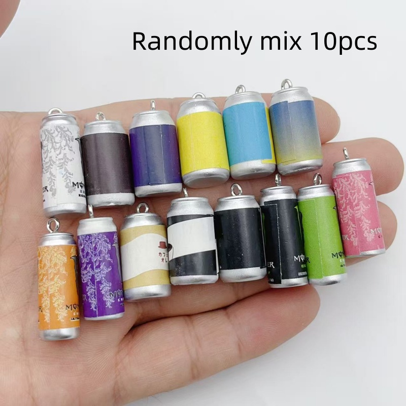 10Pcs Mini Simulation Beverage - огляд і ціна Earrings