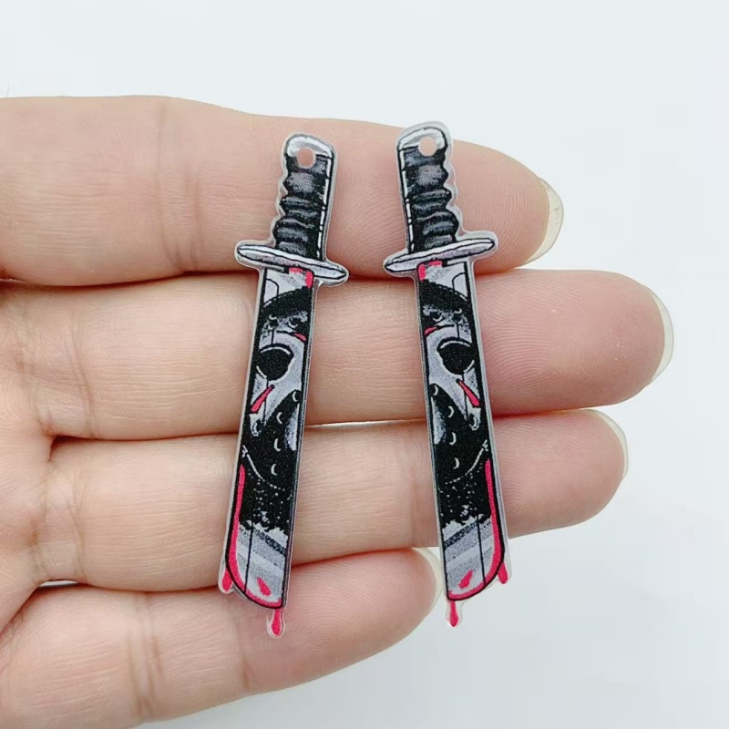 10 pieces of acrylic jewelry H - огляд і ціна Earrings