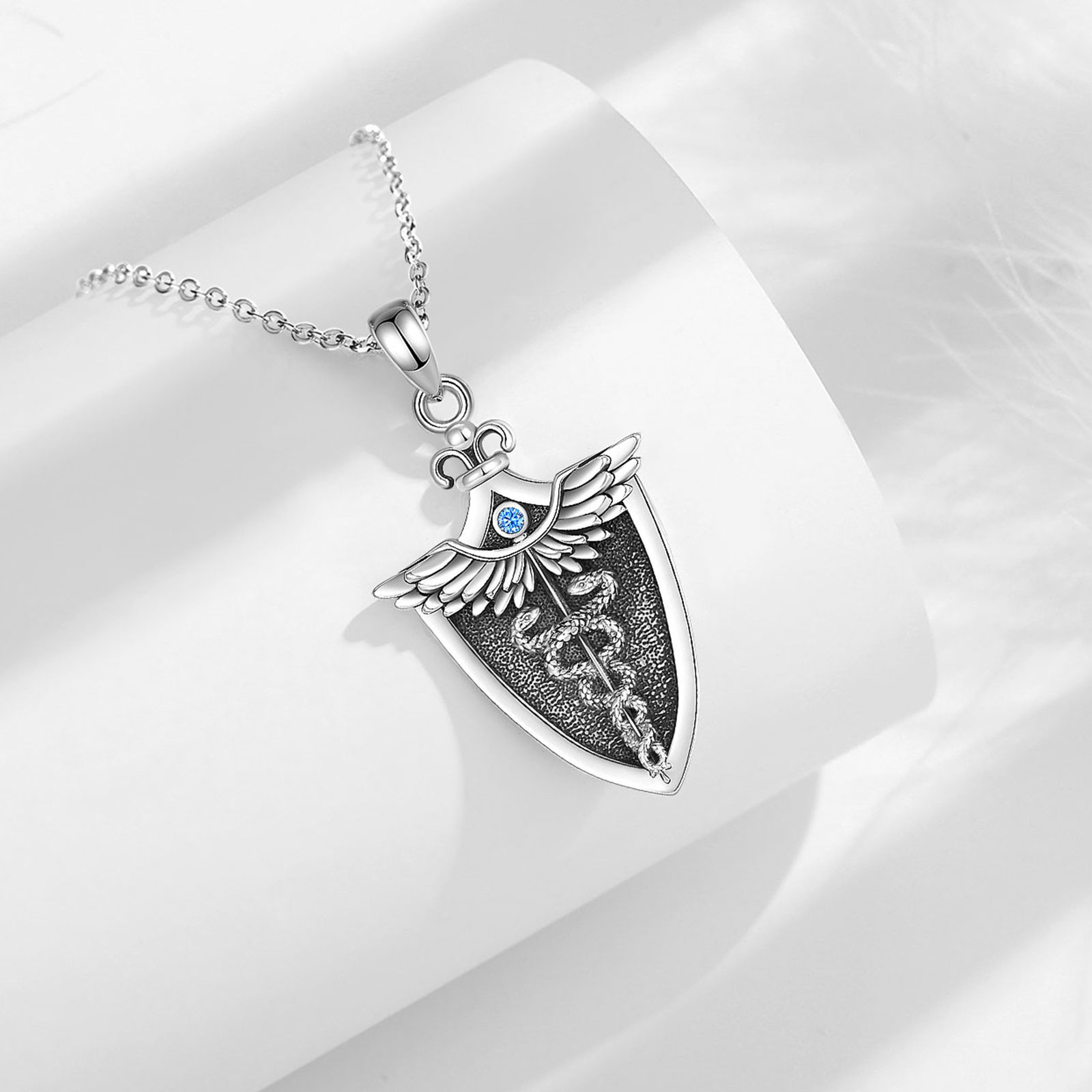 Eudora Original 925 Sterling S - огляд і ціна 925 Sterling Silver Chain Necklace Men