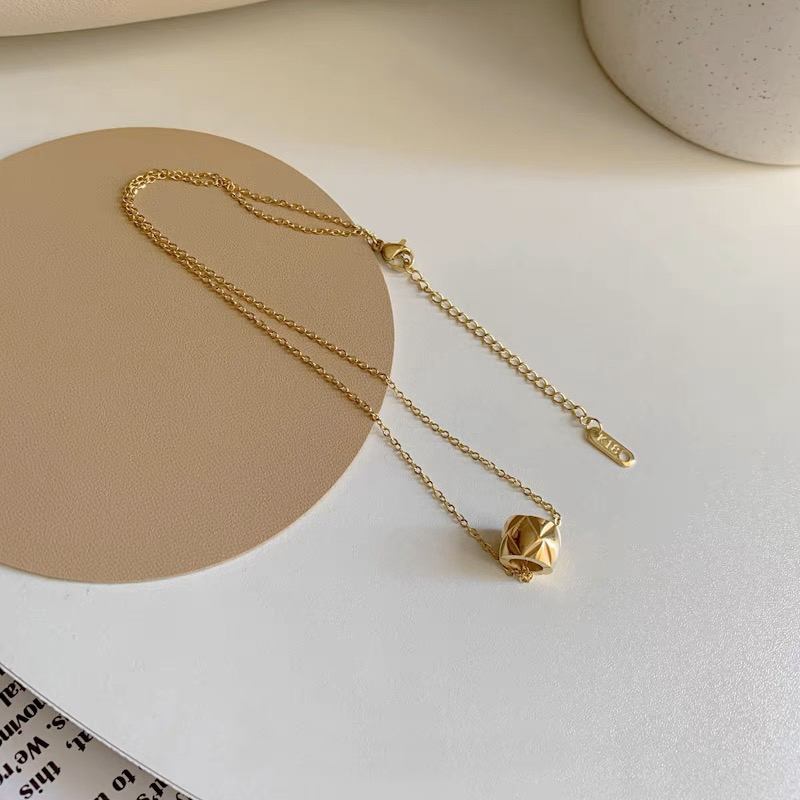 Luxury Golden Rhombus Cross Ci - огляд і ціна Cross Pendant Necklace Gold