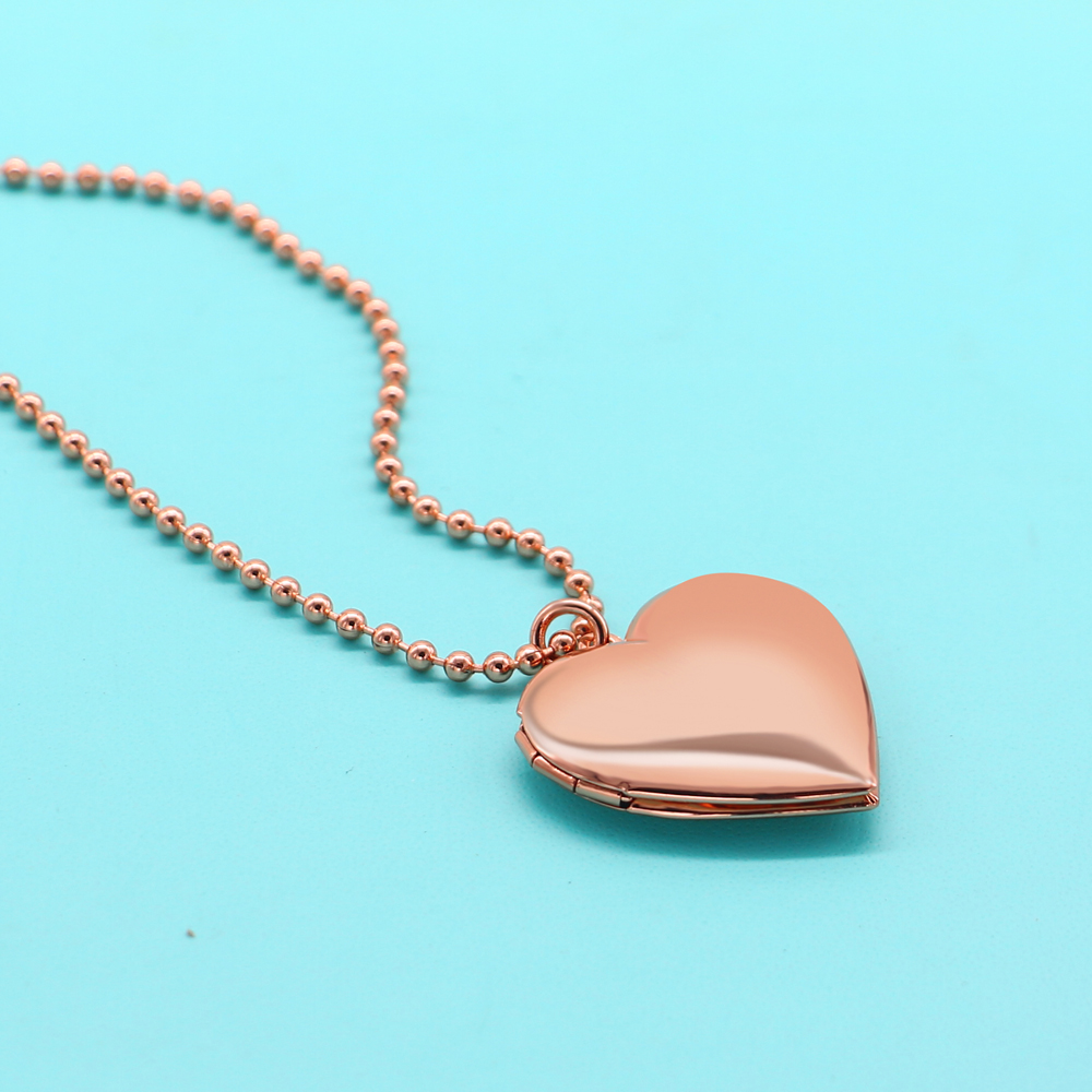 Eternal Love Heart Choker 925  - огляд і ціна Heart Locket Necklace Photo