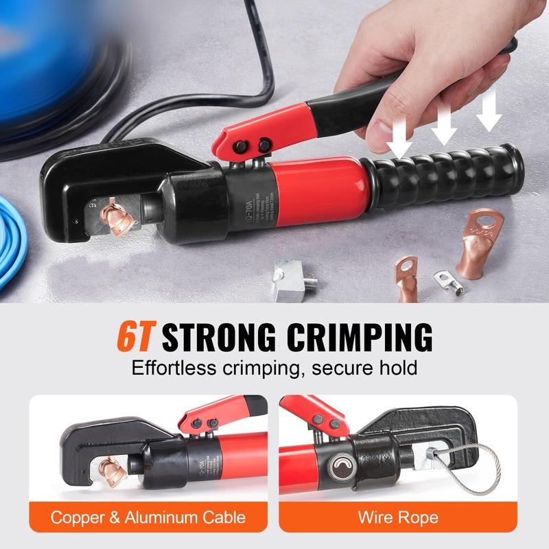 Hydraulic Crimping Tool with 9 - огляд і ціна Rings