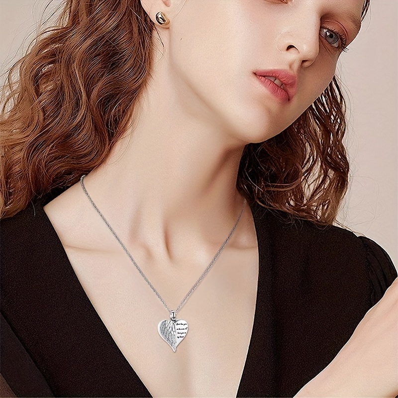 Love Heart Urn Necklace for As - огляд і ціна Heart Locket Necklace Photo