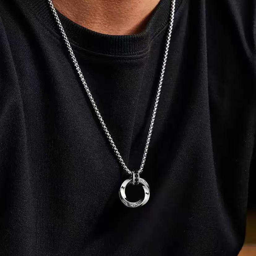 New 925 Sterling Silver Neckla - огляд і ціна 925 Sterling Silver Chain Necklace Men