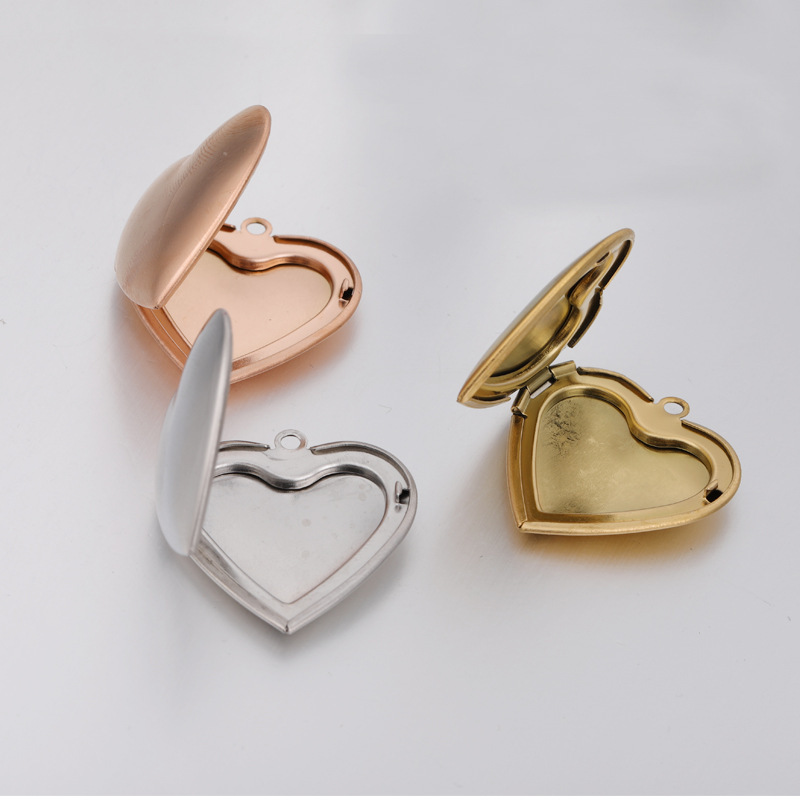 Fnixtar 10pcs Heart Photo Fram - огляд і ціна Heart Locket Necklace Photo