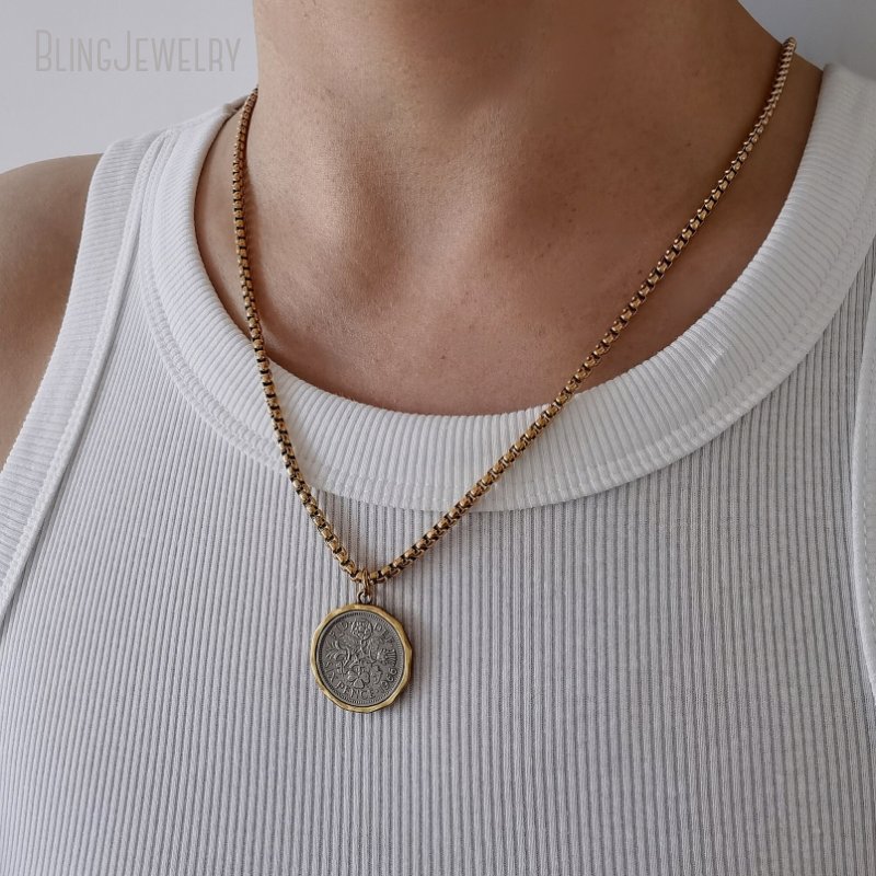 10pcs Waterproof Stainless Ste - огляд і ціна Cross Pendant Necklace Gold