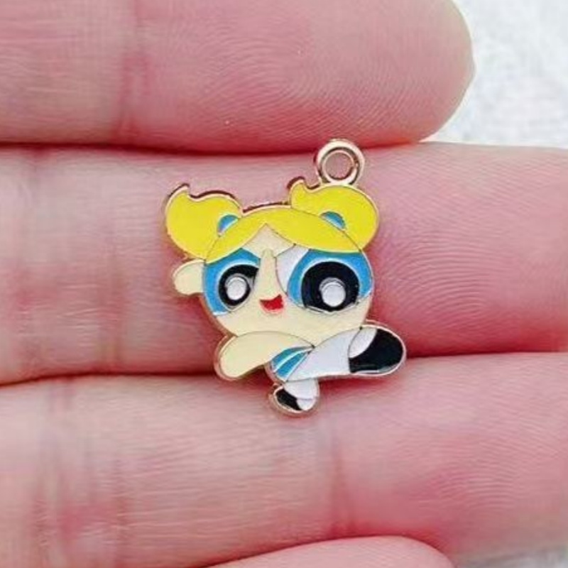 10pcs Alloy Oil-Dripping Carto - огляд і ціна Earrings