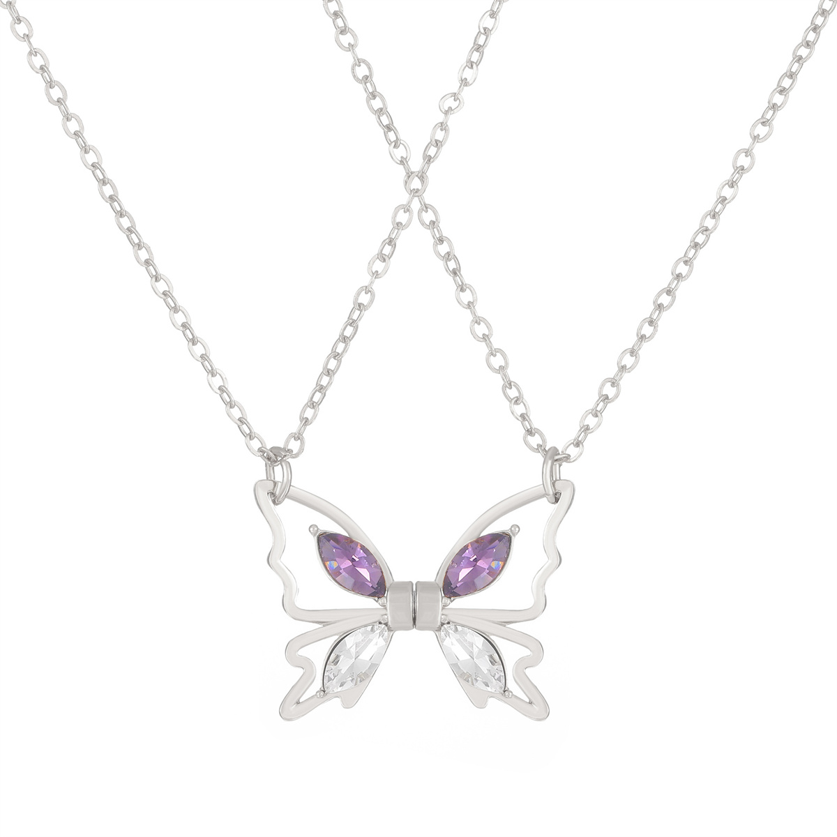 Lover BFF Magnetic Butterfly N - огляд і ціна Magnetic Couple Matching Necklaces