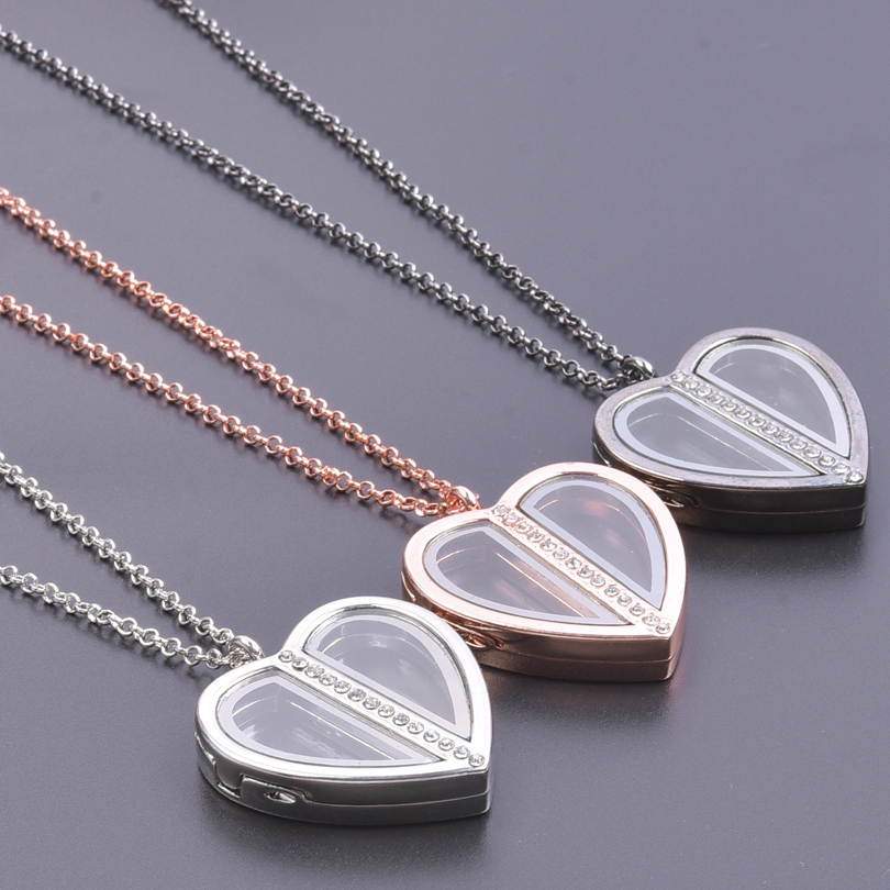 Magnet Heart Locket Necklace F - огляд і ціна Heart Locket Necklace Photo