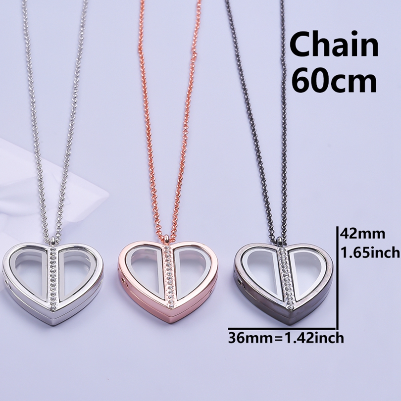 Magnet Heart Locket Necklace F - огляд і ціна Heart Locket Necklace Photo