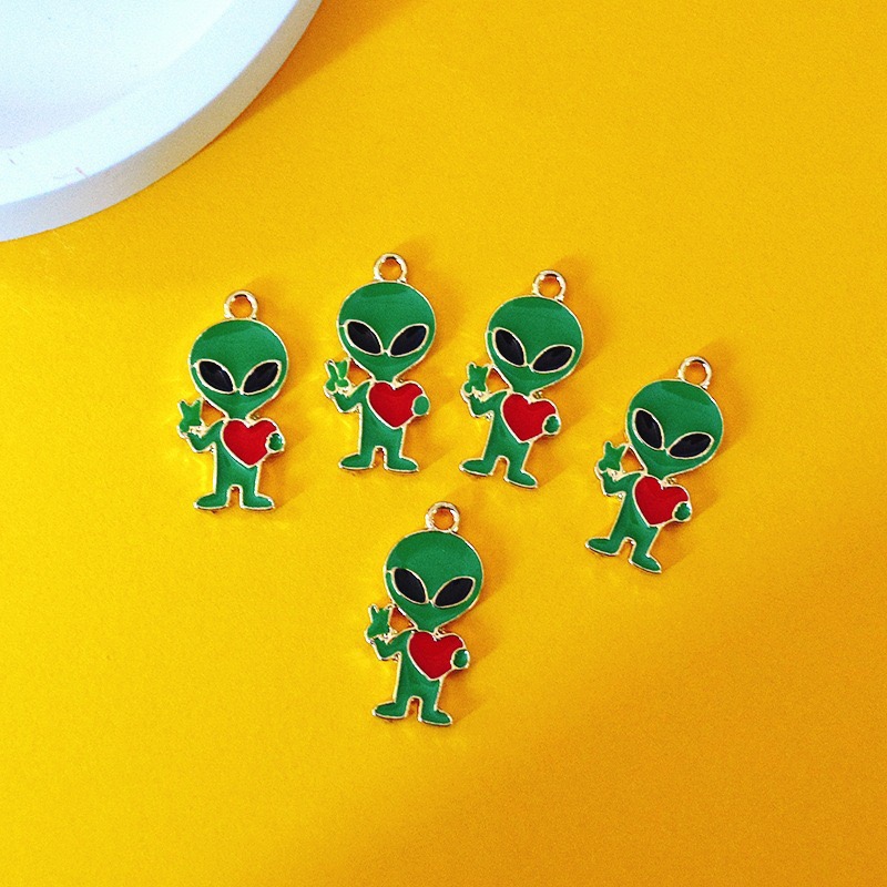 10pcs Simple Alien Alloy Drip  - огляд і ціна Earrings