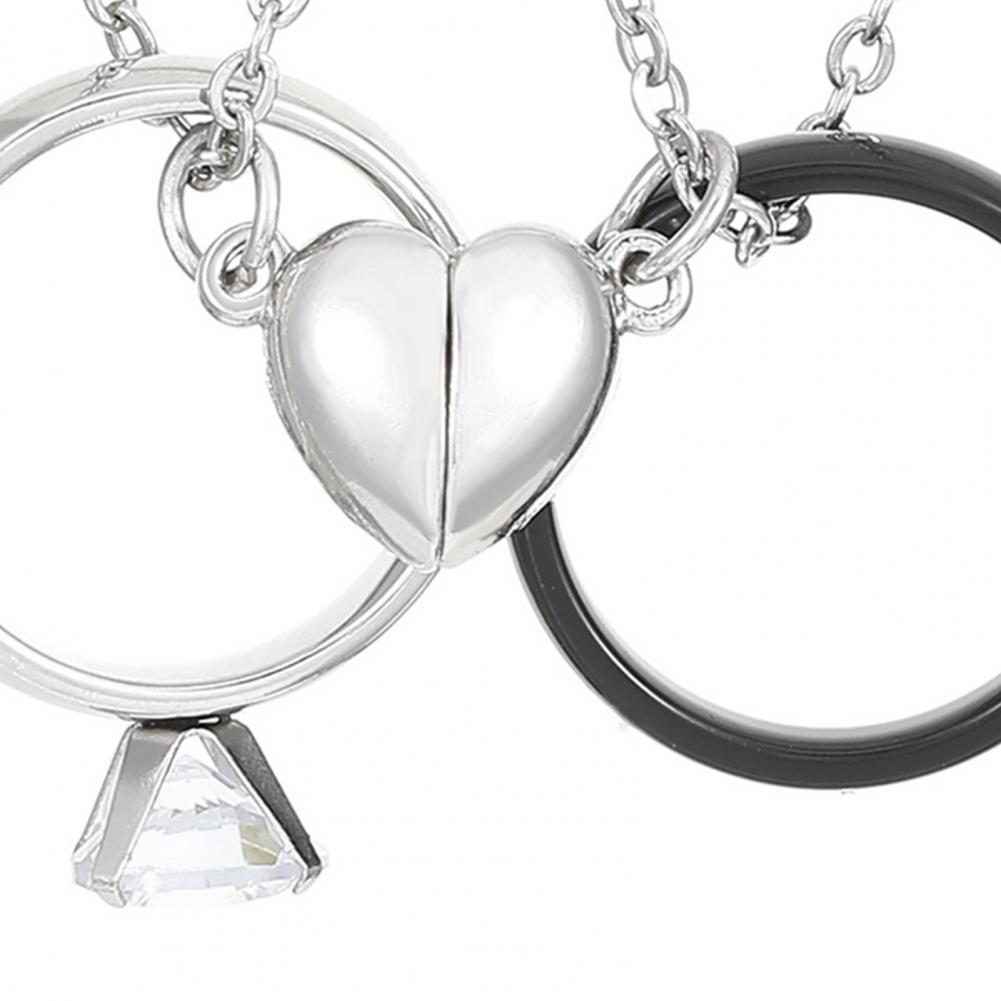 Ring Pendant Necklace Love Mag - огляд і ціна Magnetic Couple Matching Necklaces