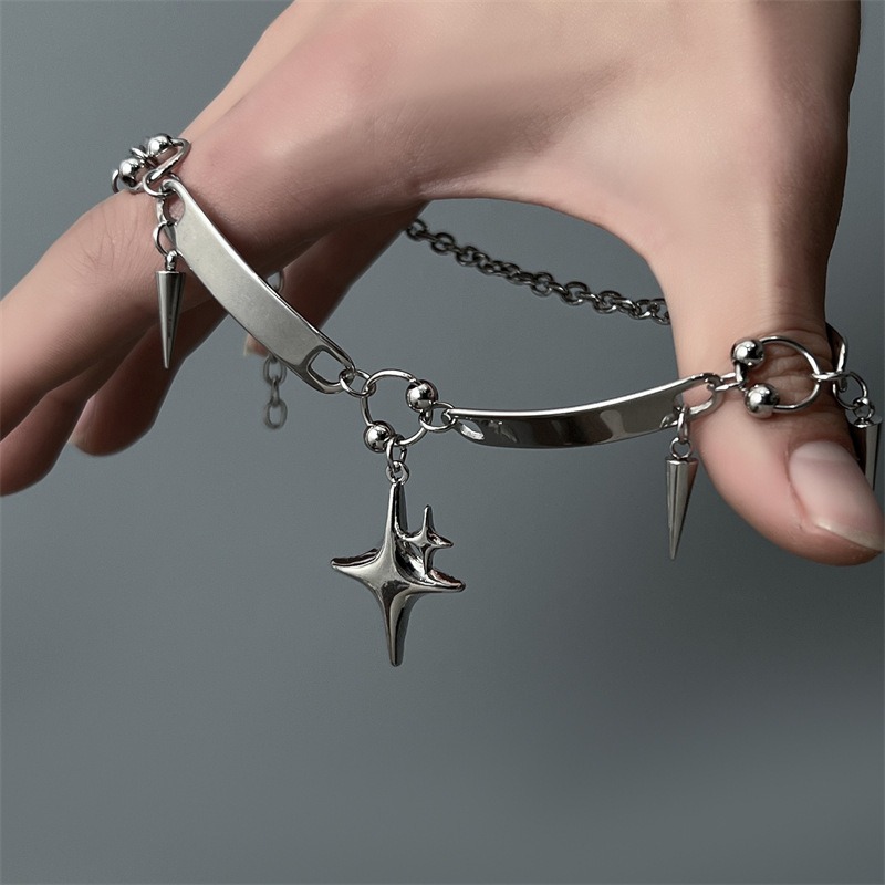 Hiphop Stainless Steel Punk St - огляд і ціна Goth Punk Spike Choker