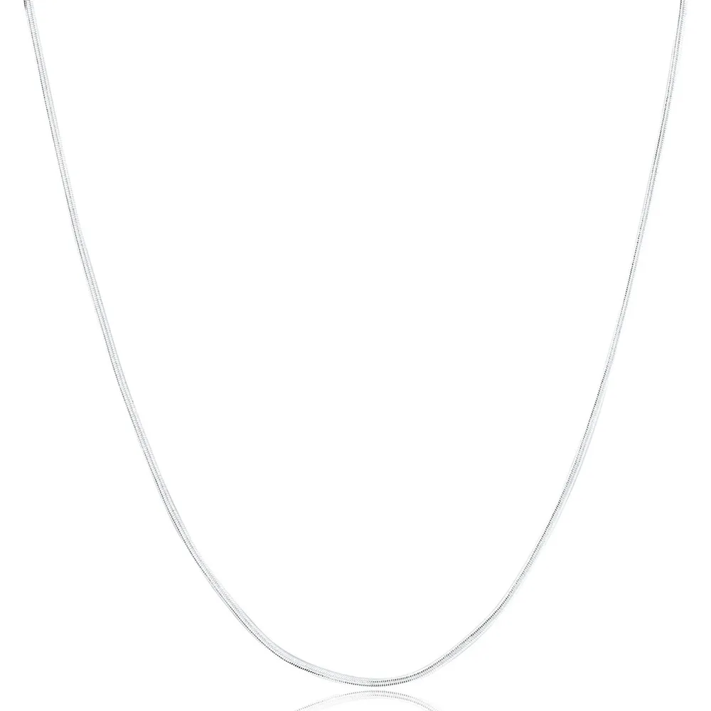 40-75cm Length 925 Sterling Si - огляд і ціна 925 Sterling Silver Chain Necklace Men