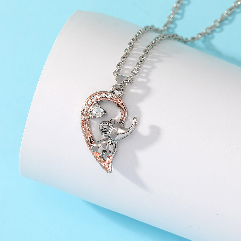 2Pcs Magnetic Matching Heart E - огляд і ціна Magnetic Couple Matching Necklaces