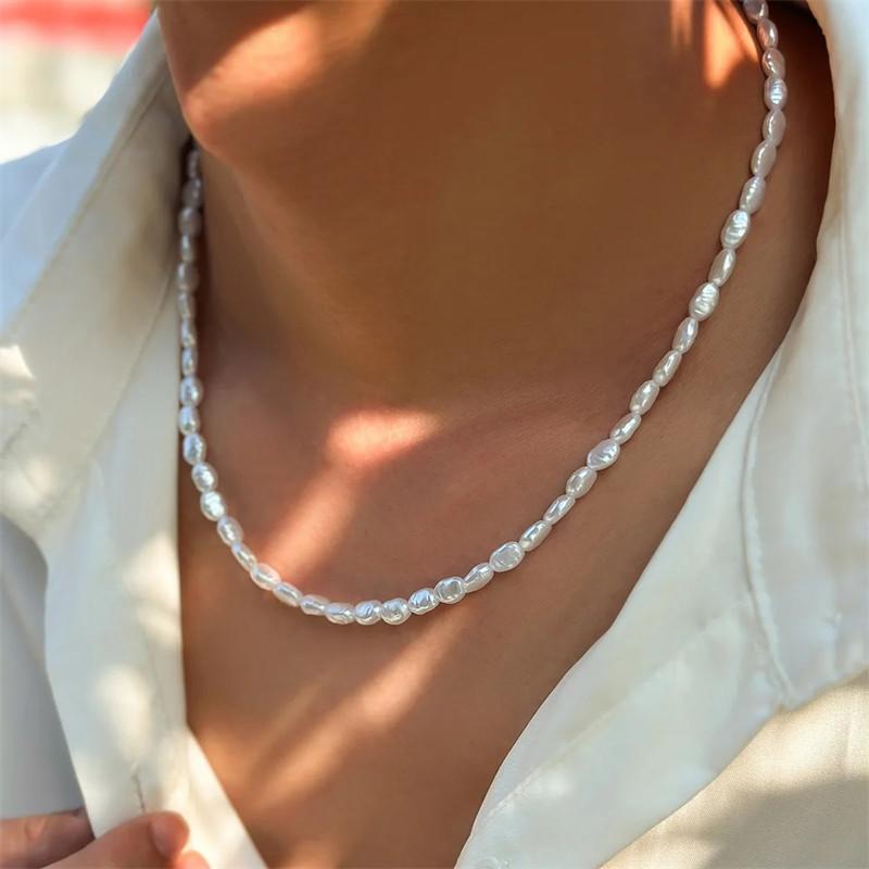 New Fashion Simple Imitation P - огляд і ціна Pearl Choker Necklace Vintage