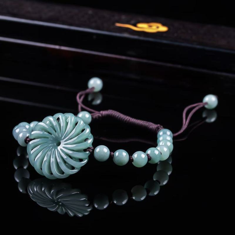 Natural Jadeite A-grade Fortun - огляд і ціна Bracelets