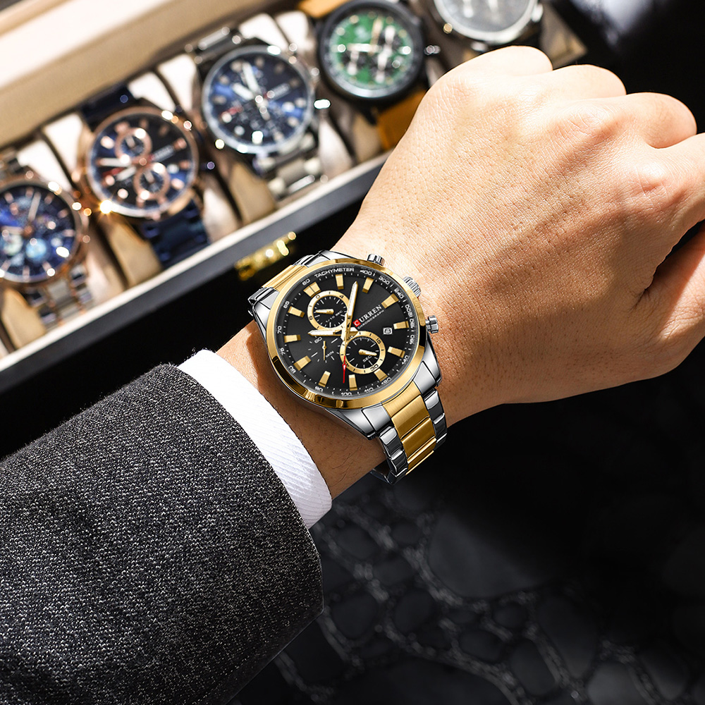 CURREN Casual Quartz Chrono Sp - огляд і ціна Watch Accessories