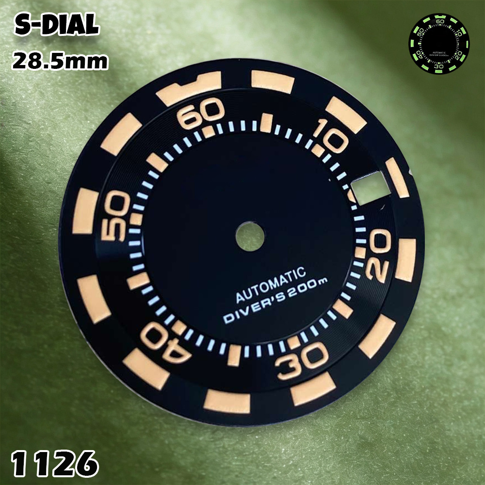 NH 28.5mm S Logo New Diver's d - огляд і ціна Watch Accessories