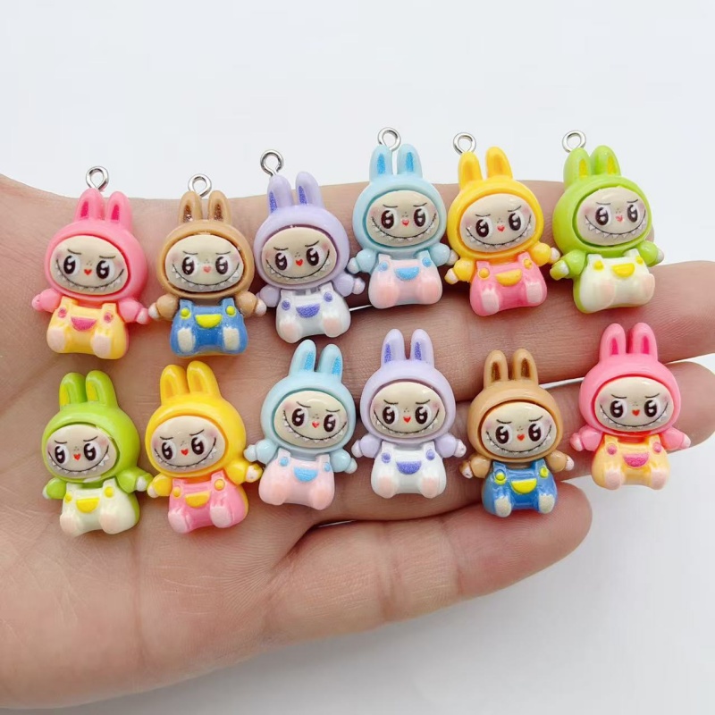 10Pcs Kawaii Rabbit Strawberry - огляд і ціна Earrings