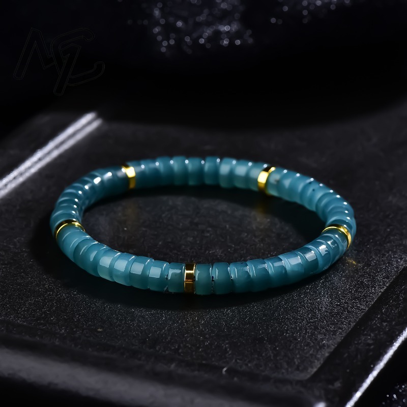 Natural Jadeite Blue Water Aba - огляд і ціна Bracelets