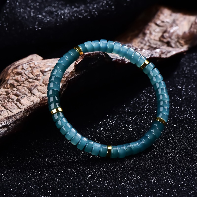 Natural Jadeite Blue Water Aba - огляд і ціна Bracelets