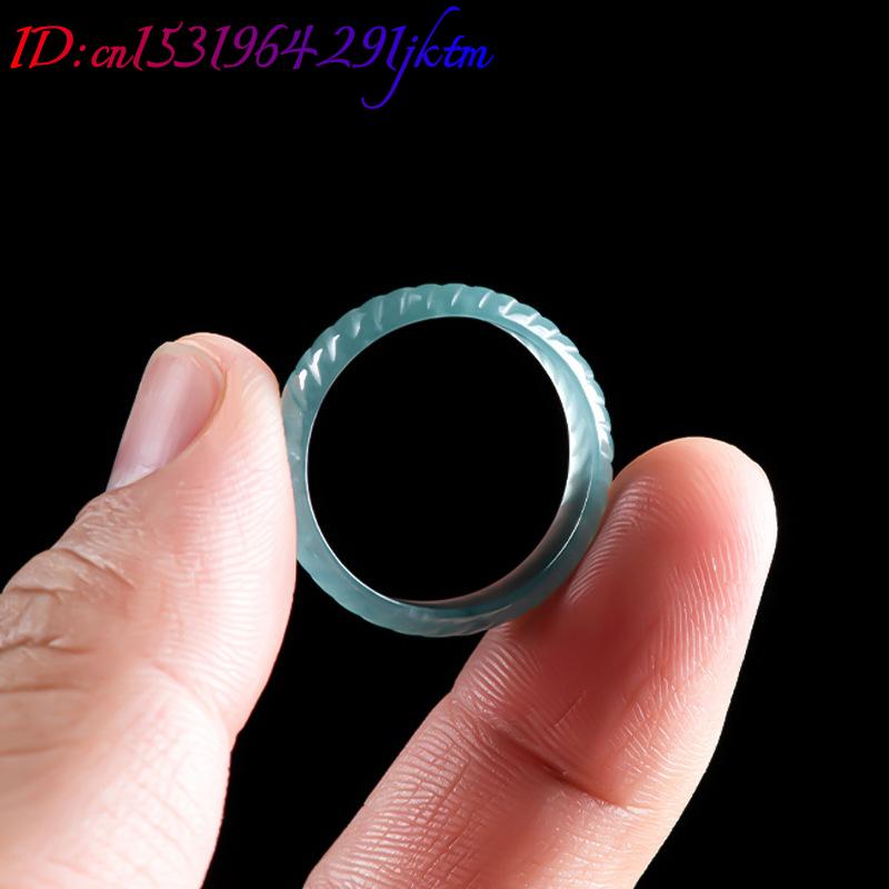 Blue Real Burmese Jadeite Ring - огляд і ціна Rings