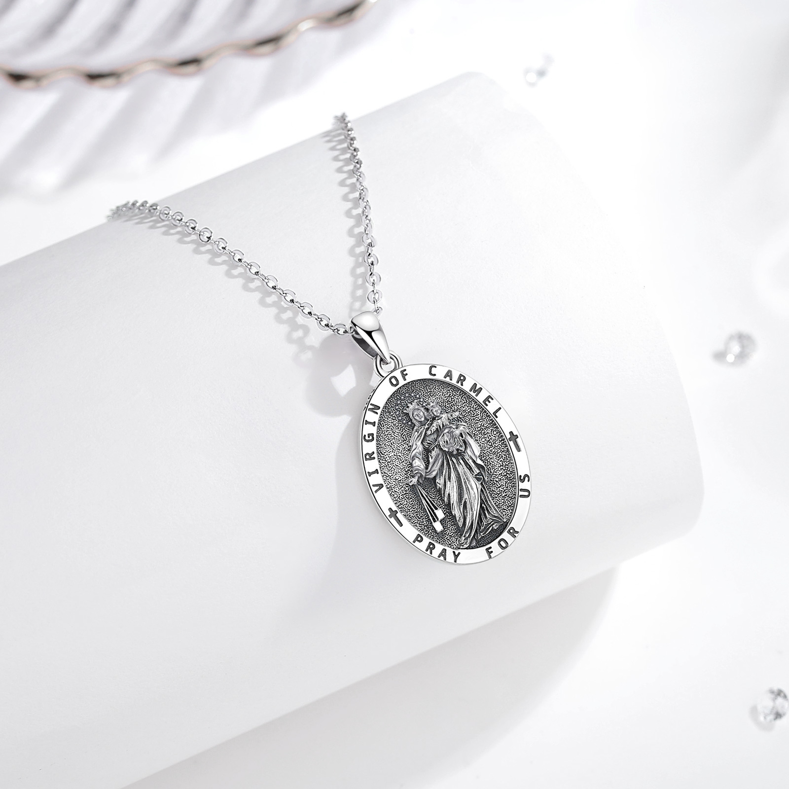 Eudora 925 Sterling Silver Vir - огляд і ціна 925 Sterling Silver Chain Necklace Men