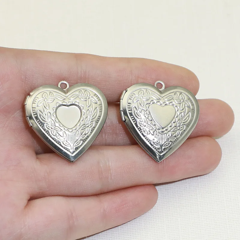 BoYuTe (20 Pieces/Lot) 316 Sta - огляд і ціна Heart Locket Necklace Photo