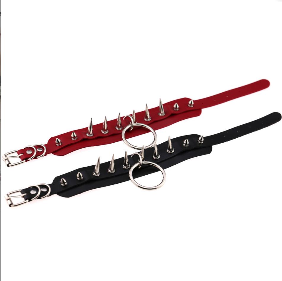 Long Spiked Choker Punk Collar - огляд і ціна Goth Punk Spike Choker