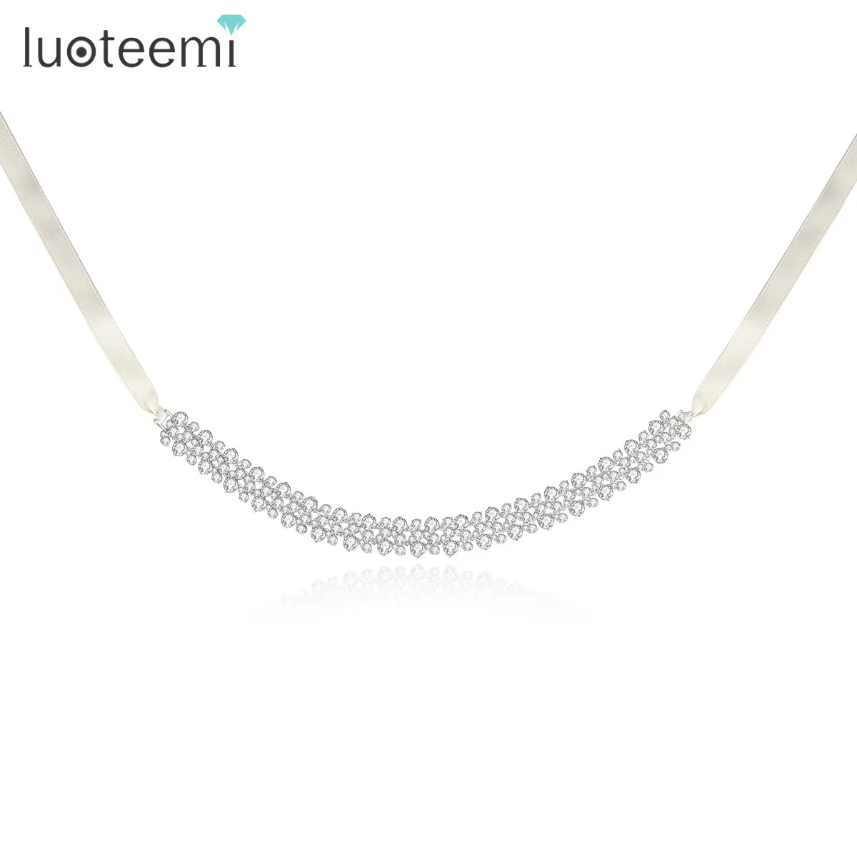 LUOTEEMI Three Layers Cubic Zi - огляд і ціна Layered Pendant Necklace Aesthetic