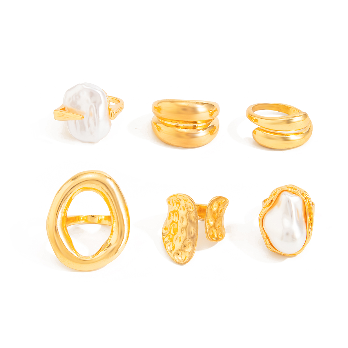 Ingemark 6Pcs/Set Boho Imitati - огляд і ціна Vintage Punk Knuckle Rings Set