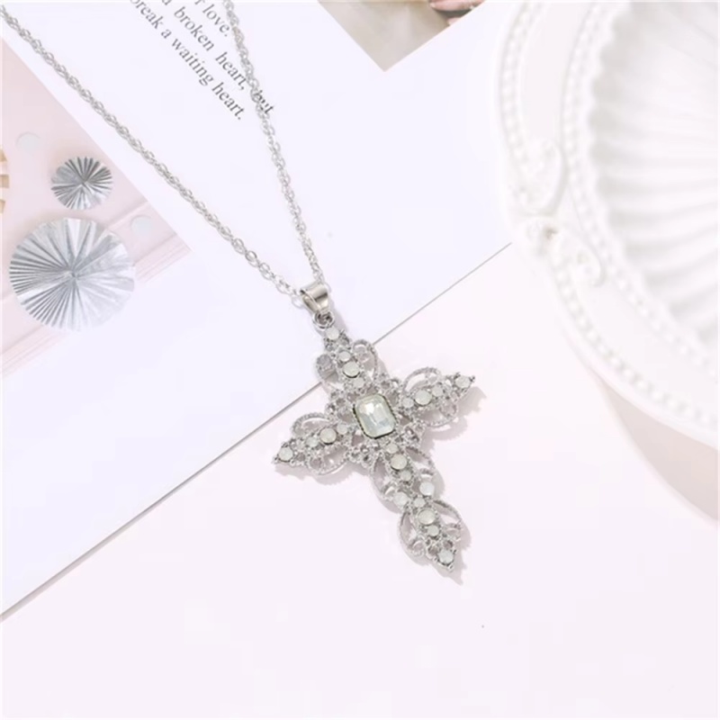2-piece Y2K double-layer neckl - огляд і ціна Layered Pendant Necklace Aesthetic