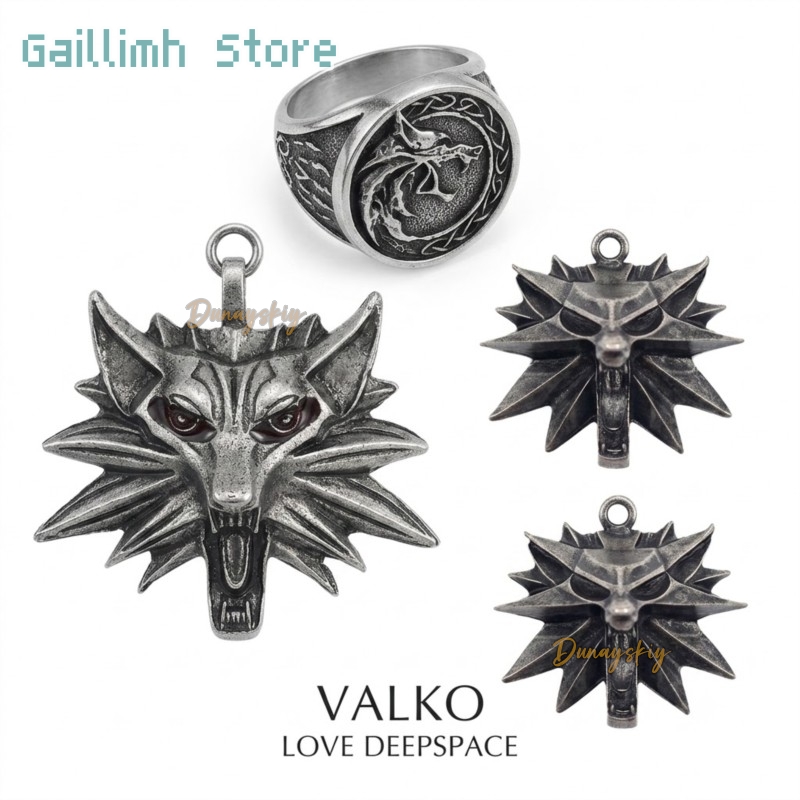Gift Role Play Pendant Wolf Ga - огляд і ціна Anime Pendant Necklace