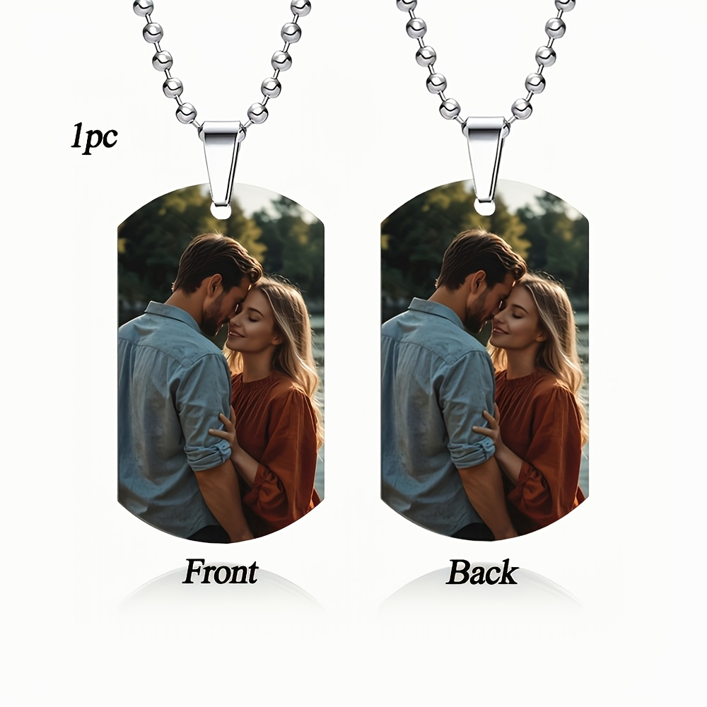 Custom Personalized Men's Pend - огляд і ціна Custom Name Necklace Stainless Steel