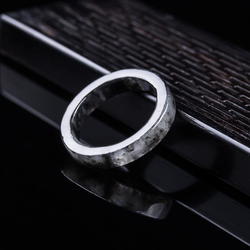 Natural A-grade Burmese , blac - огляд і ціна Rings