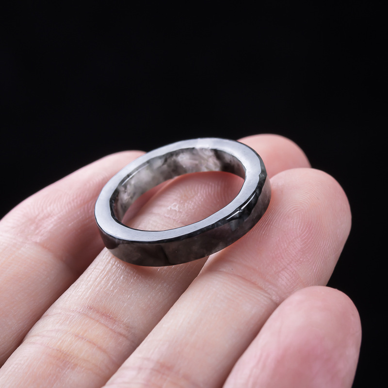 Natural A-grade Burmese , blac - огляд і ціна Rings