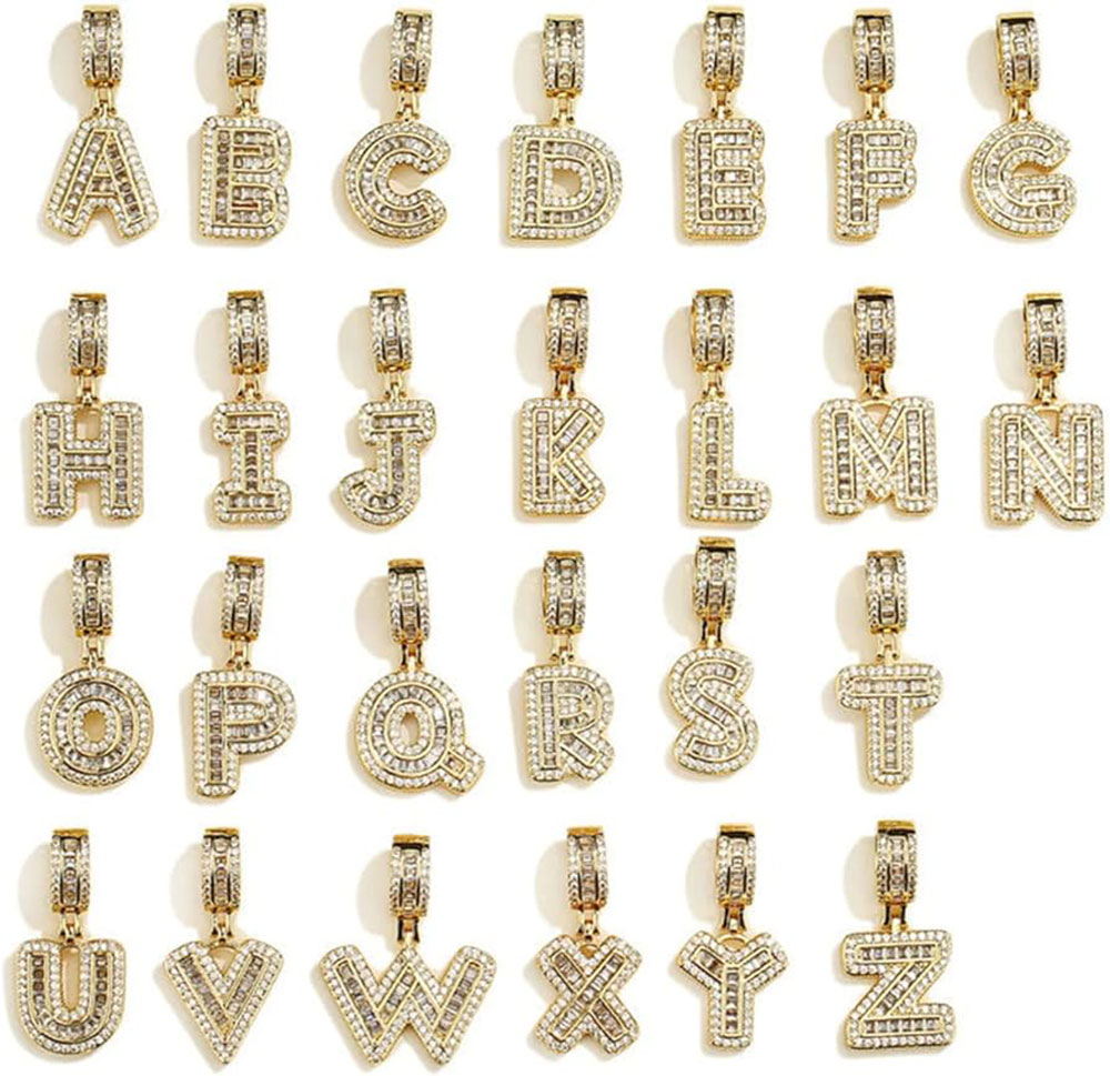 Real 18K Gold Plating Initial  - огляд і ціна Initial Letter Necklace 18K Gold