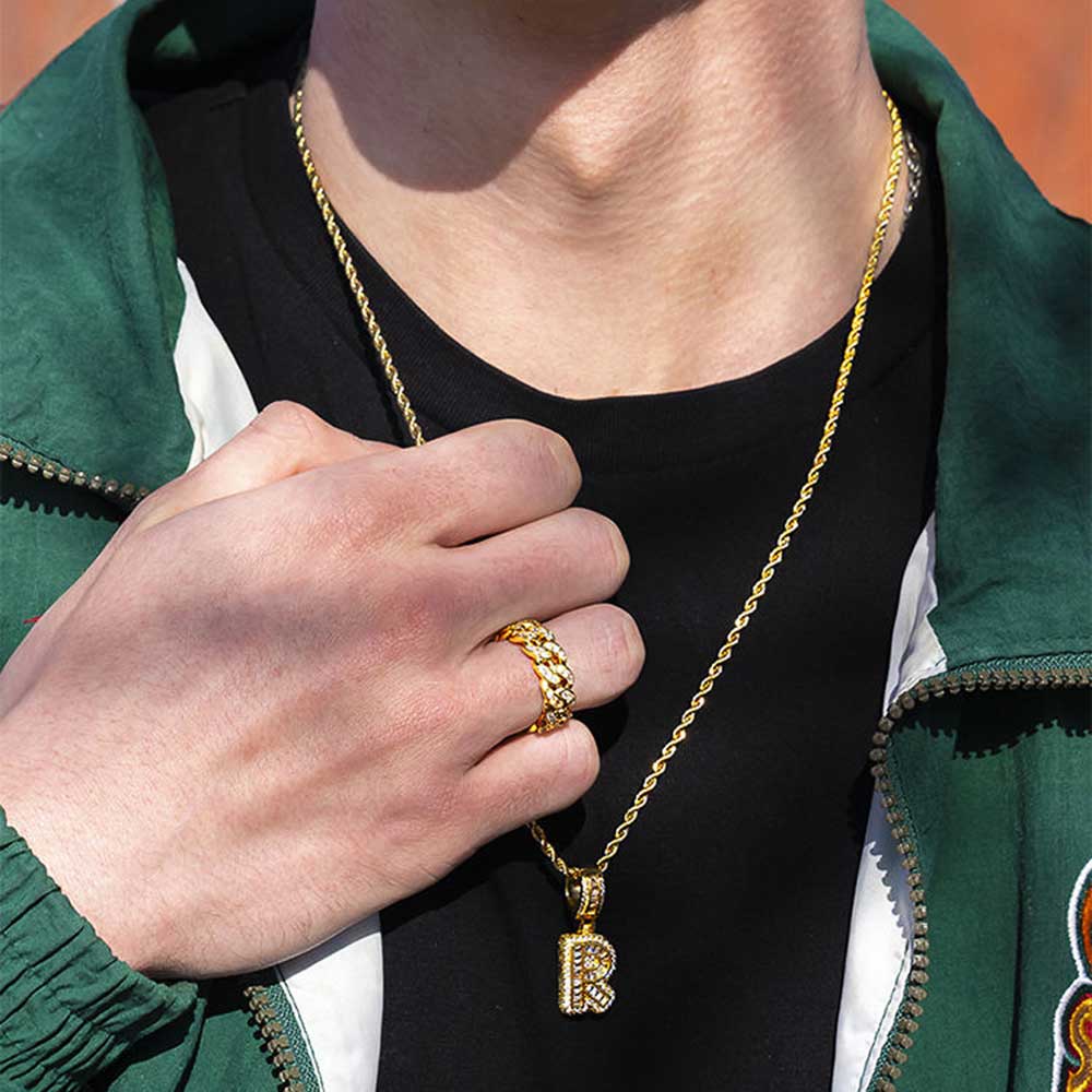 Real 18K Gold Plating Initial  - огляд і ціна Initial Letter Necklace 18K Gold